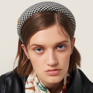 Womens  Accessories | Bellamy Brown/Black Puffy Headband Accessories Accessories