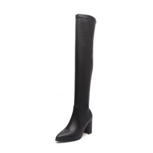 Womens  Boots | Gia Black Tall Boot Boots Black