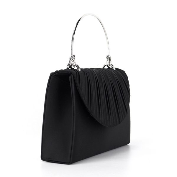 Womens  Clutches | Bailey Pearl Pleated Dome Clutch Clutches Clutches