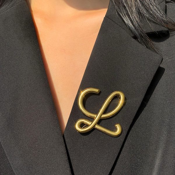 Womens  Jewelry | Small Gold Letter "E" Charm Accessories Gold E