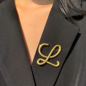 Womens  Jewelry | Small Gold Letter "F" Charm Accessories Gold F