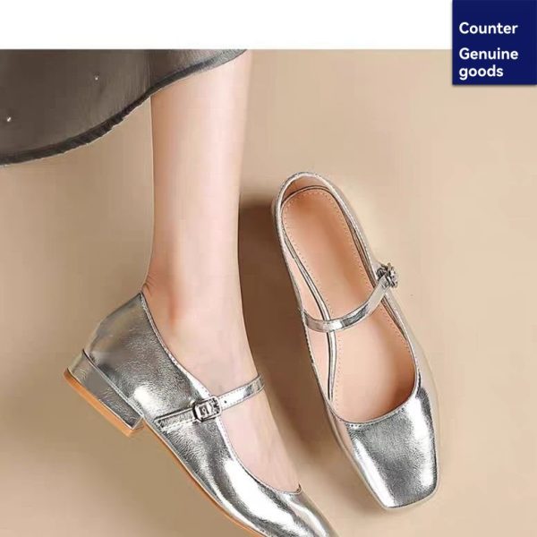 Womens  Pumps & Mules | Lyra Silver Mary Jane Pump Pumps & Mules Pumps & Mules